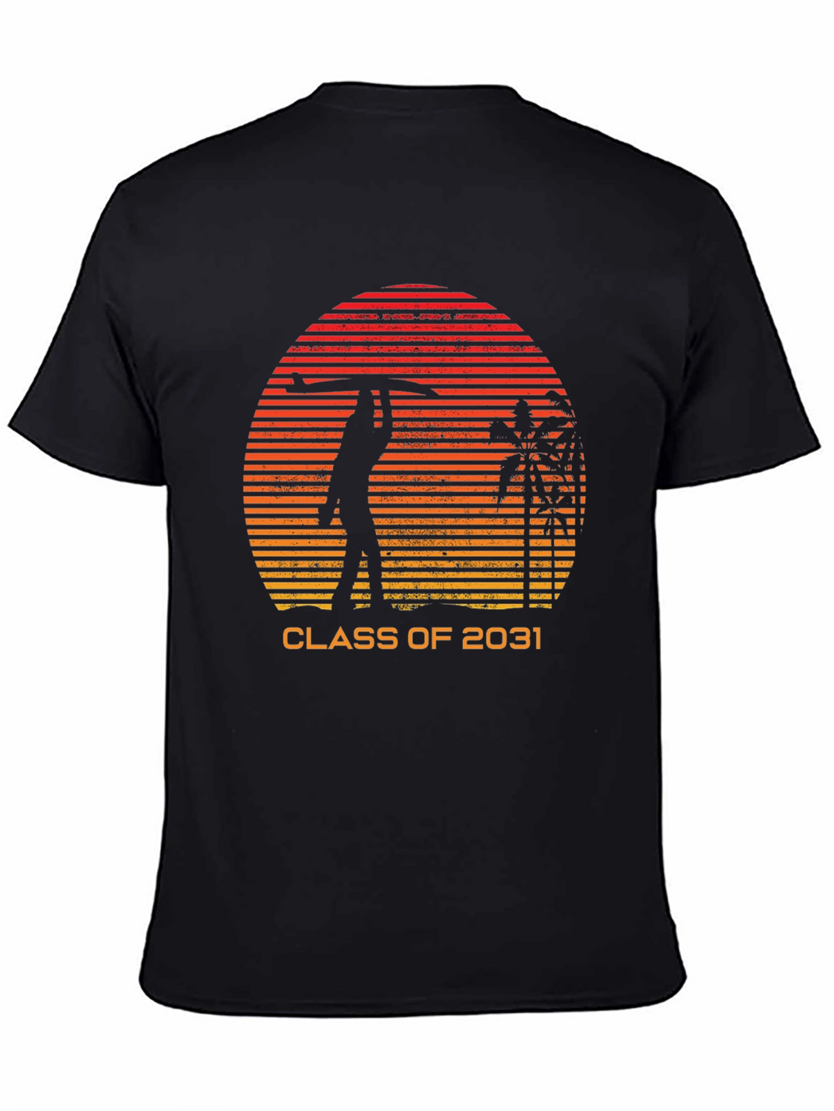 Class of 2031 Retro Surfer T-Shirt