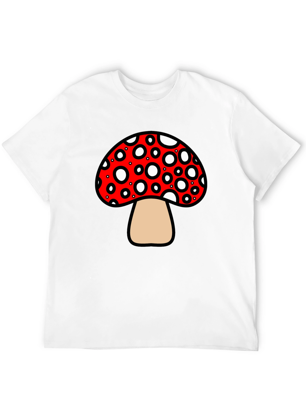 Mushroom Graphic Tee - Funky and Fun