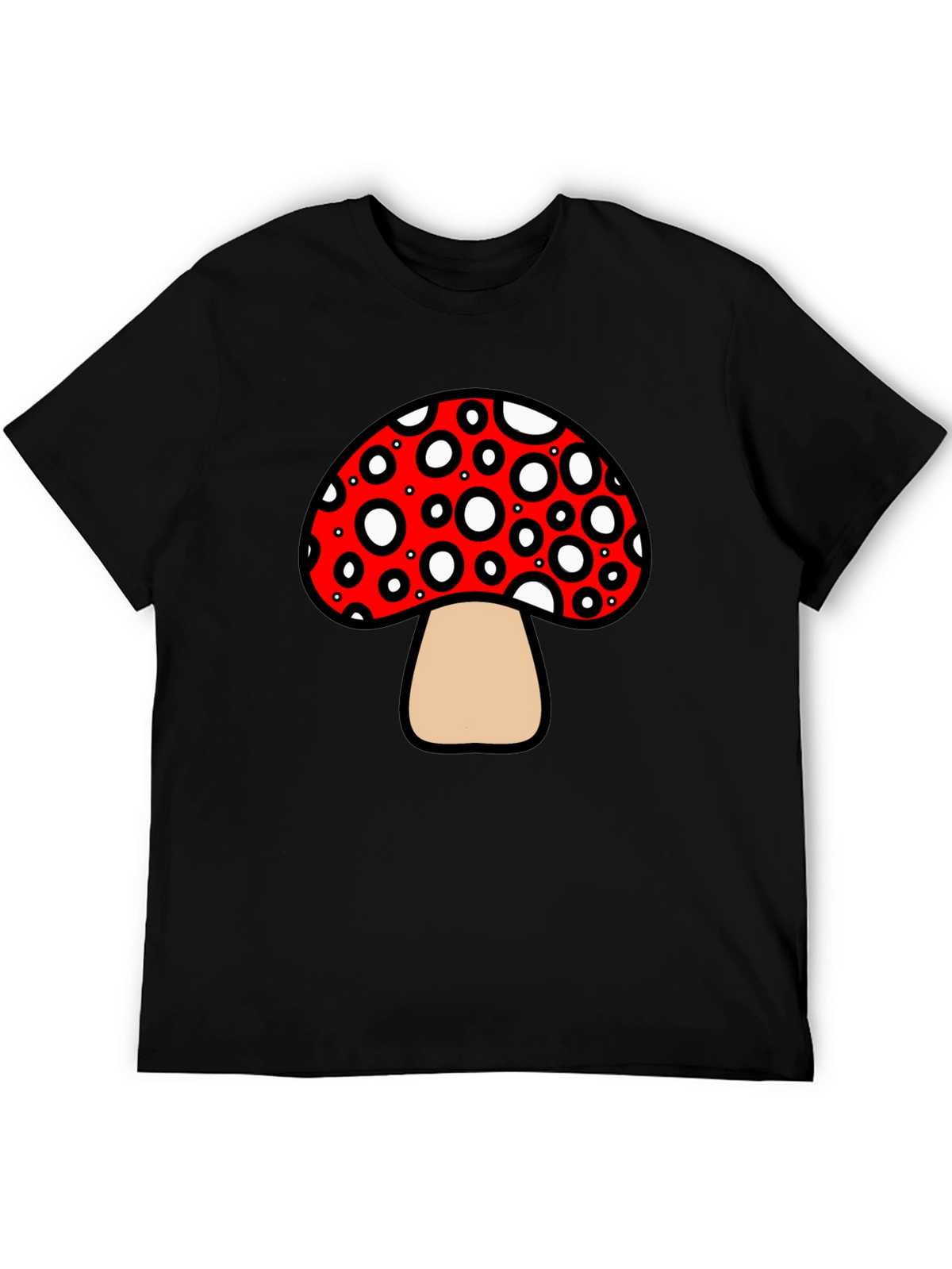 Mushroom Graphic Tee - Funky and Fun