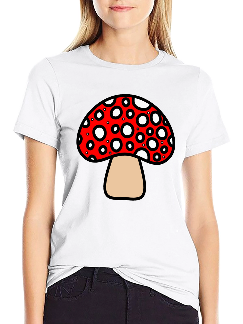 Mushroom Graphic Tee - Funky and Fun