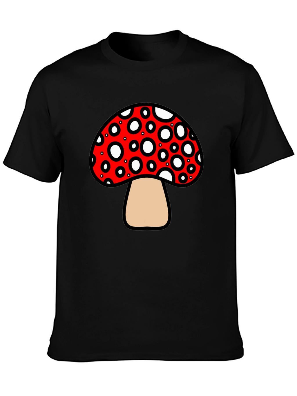 Mushroom Graphic Tee - Funky and Fun