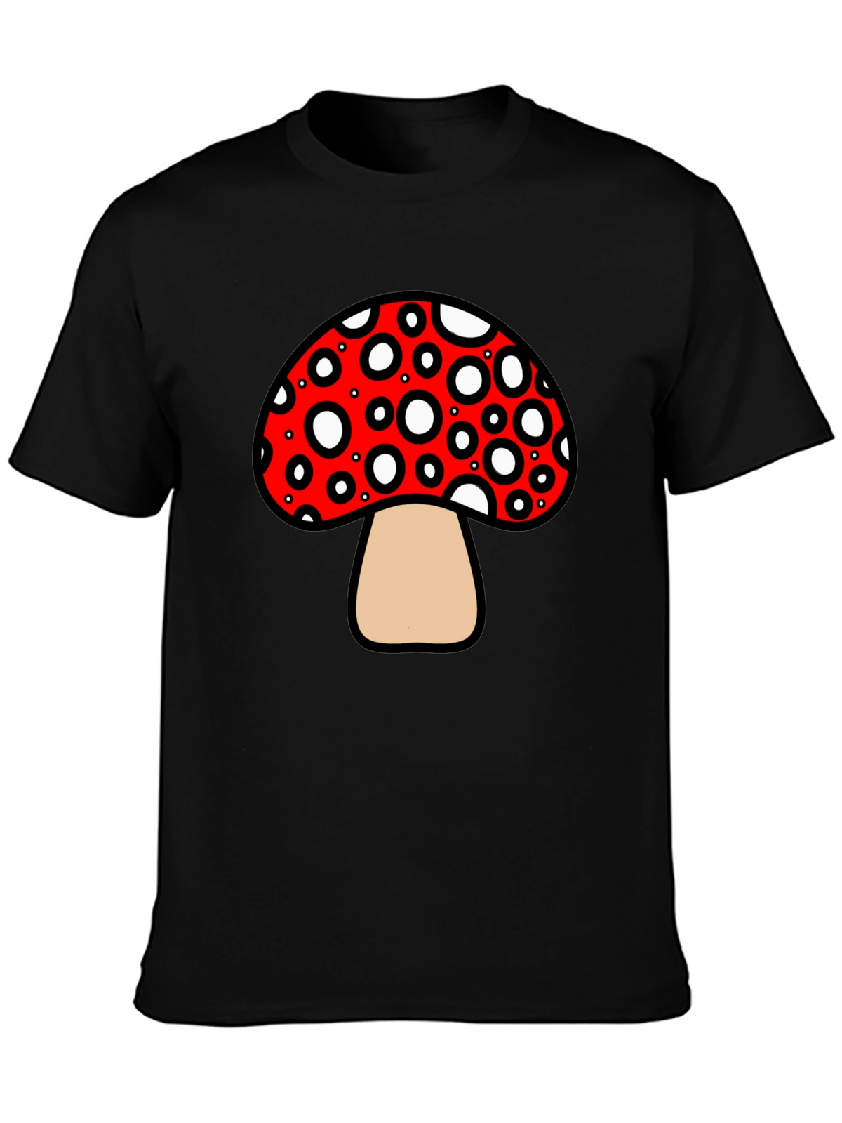 Mushroom Graphic Tee - Funky and Fun