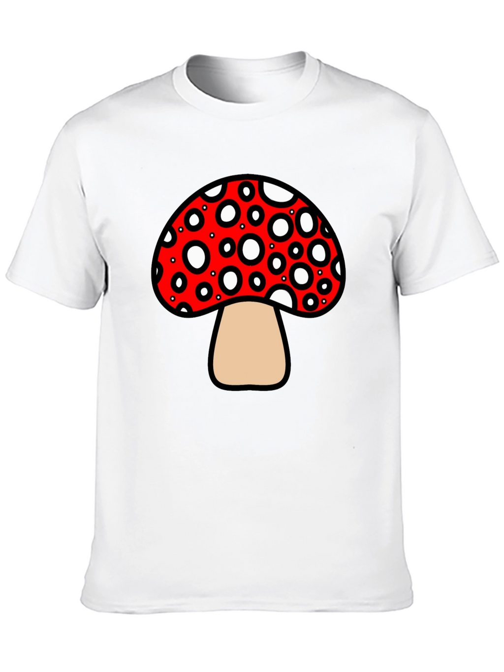 Mushroom Graphic Tee - Funky and Fun