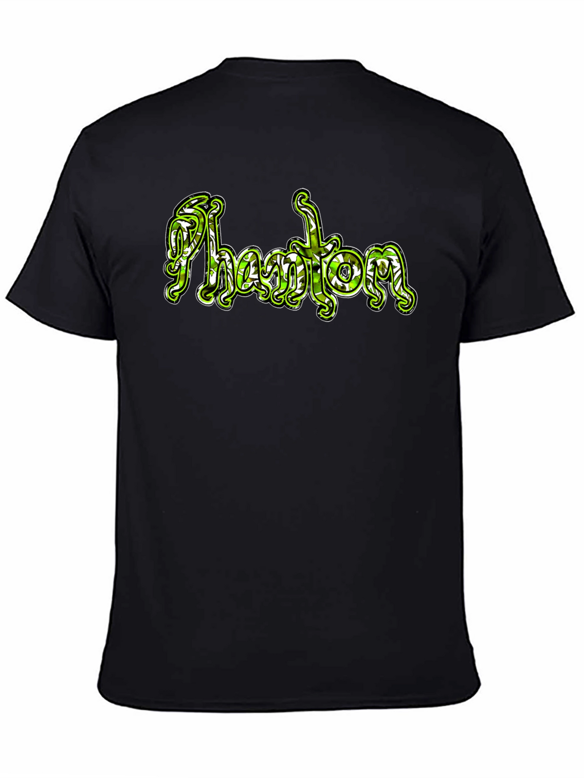 Phantom Graphic Black T-Shirt
