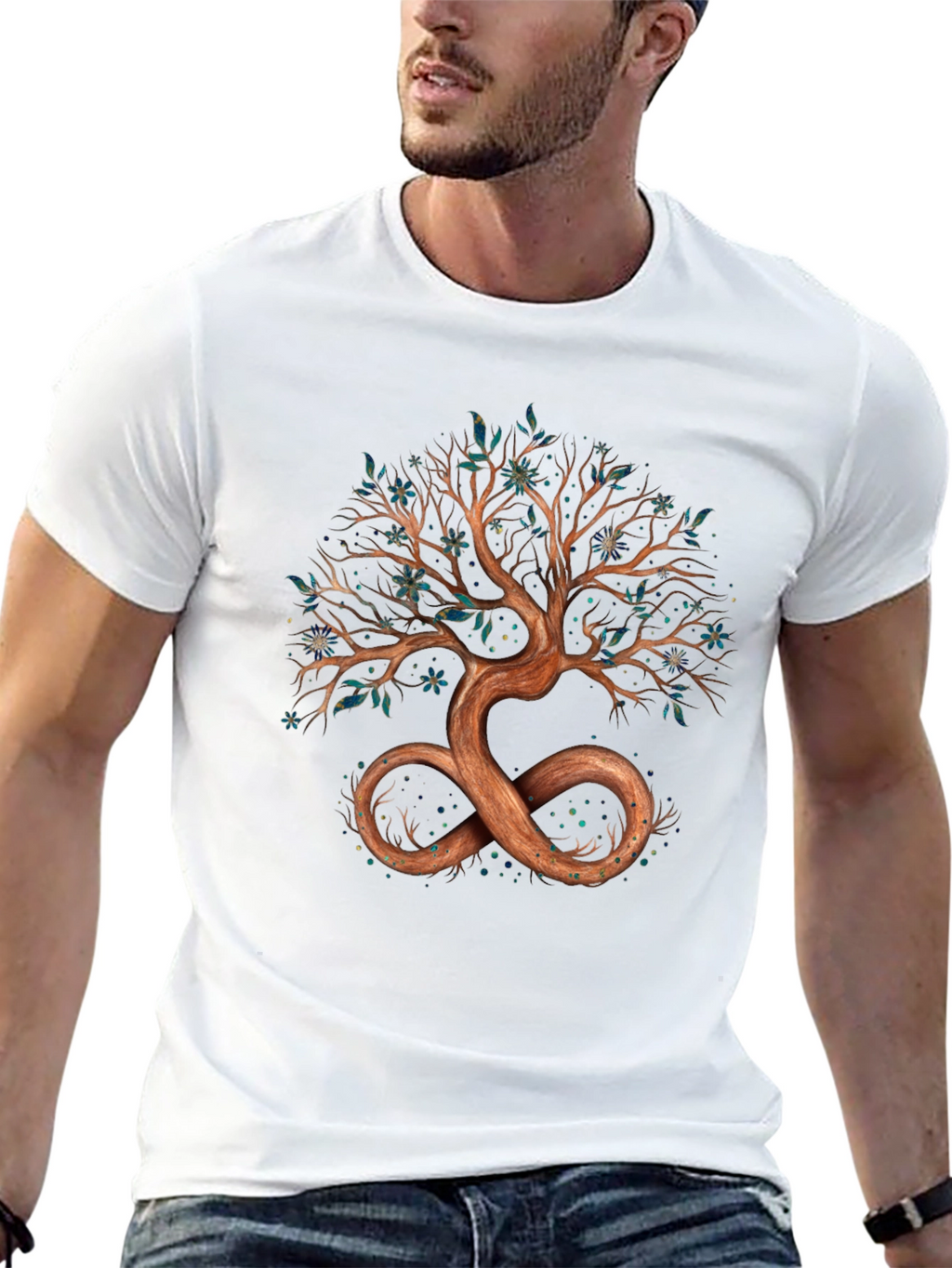Infinity Tree Graphic Tee