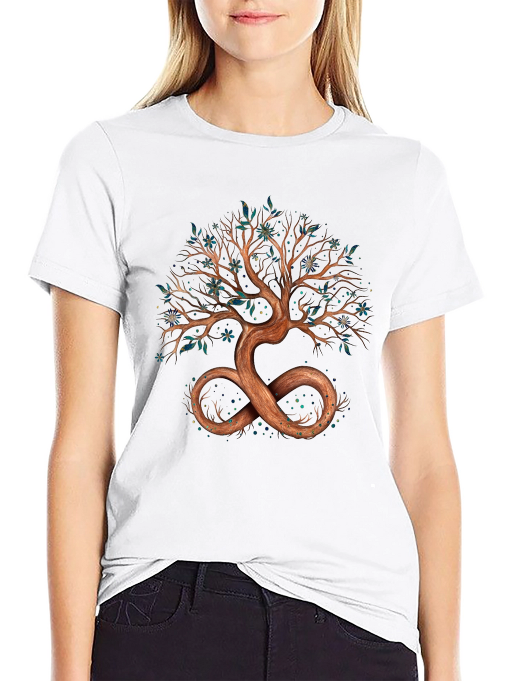 Infinity Tree Graphic Tee