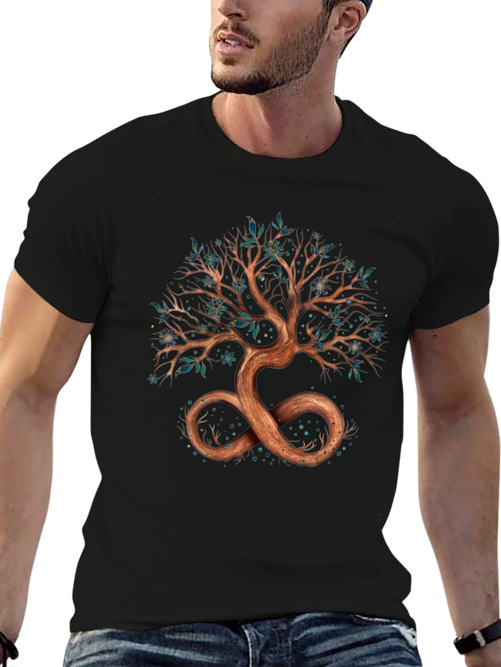 Infinity Tree Graphic Tee