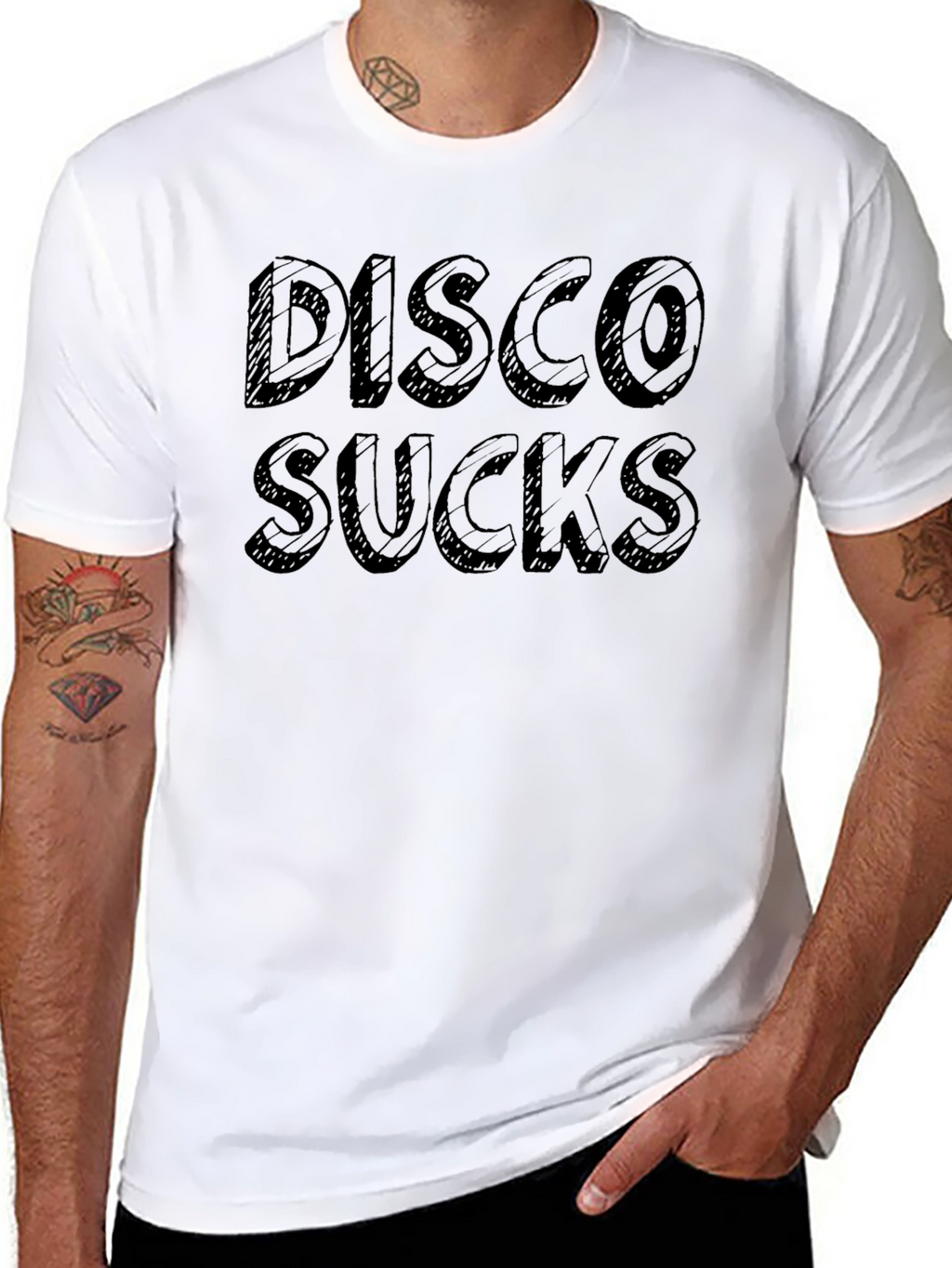 Disco Sucks Graphic T-Shirt