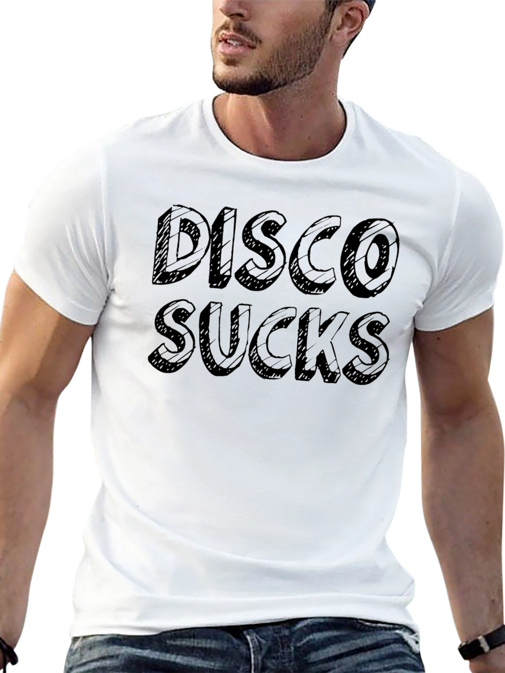 Disco Sucks Graphic T-Shirt