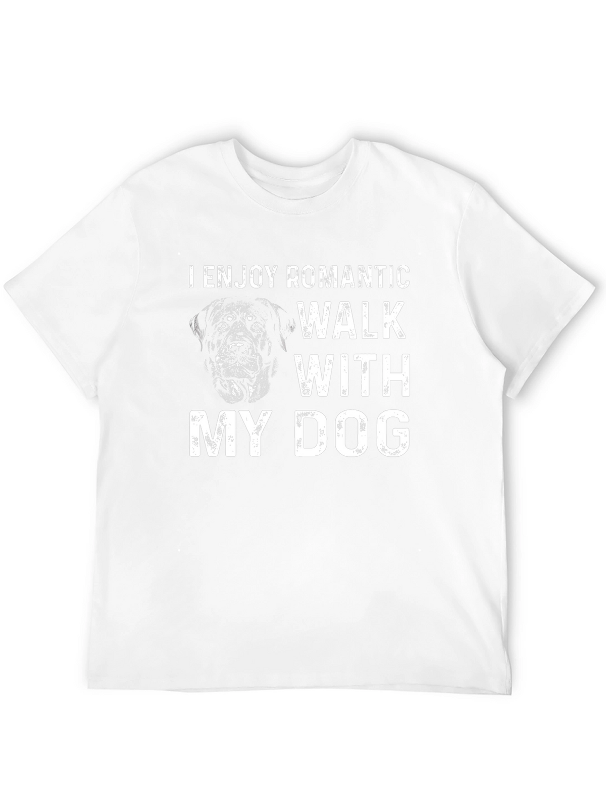 Romantic Dog Walk T-Shirt