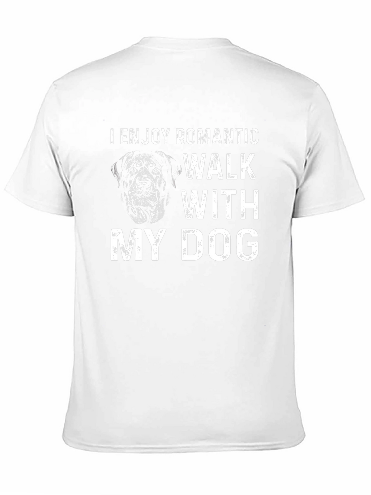 Romantic Dog Walk T-Shirt