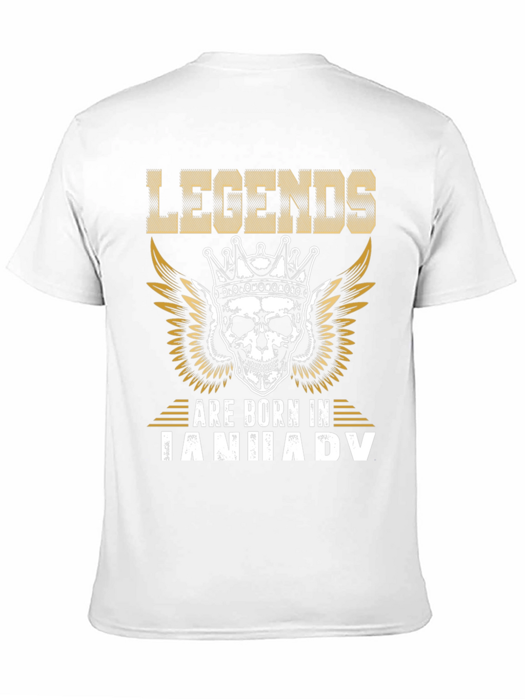 Legends Are Born In January Graphic T-Shirt