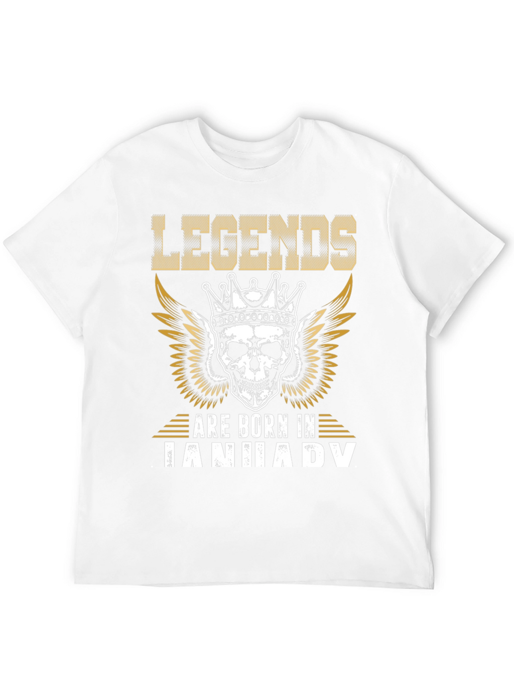 Legends Are Born In January Graphic T-Shirt
