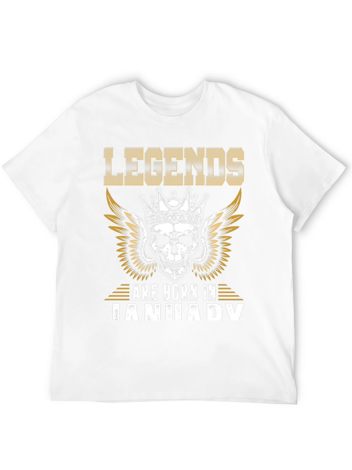 Legends Are Born In January Graphic T-Shirt