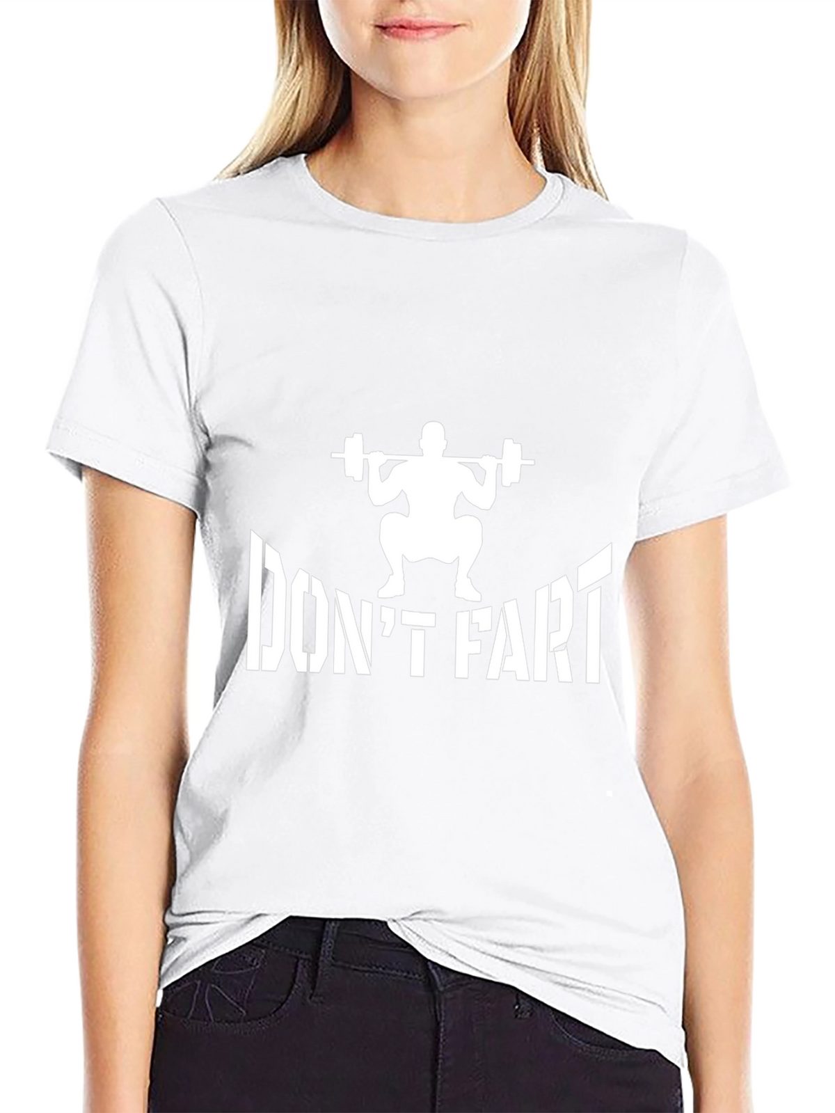 Dont Fart Squat Funny Gym T-Shirt