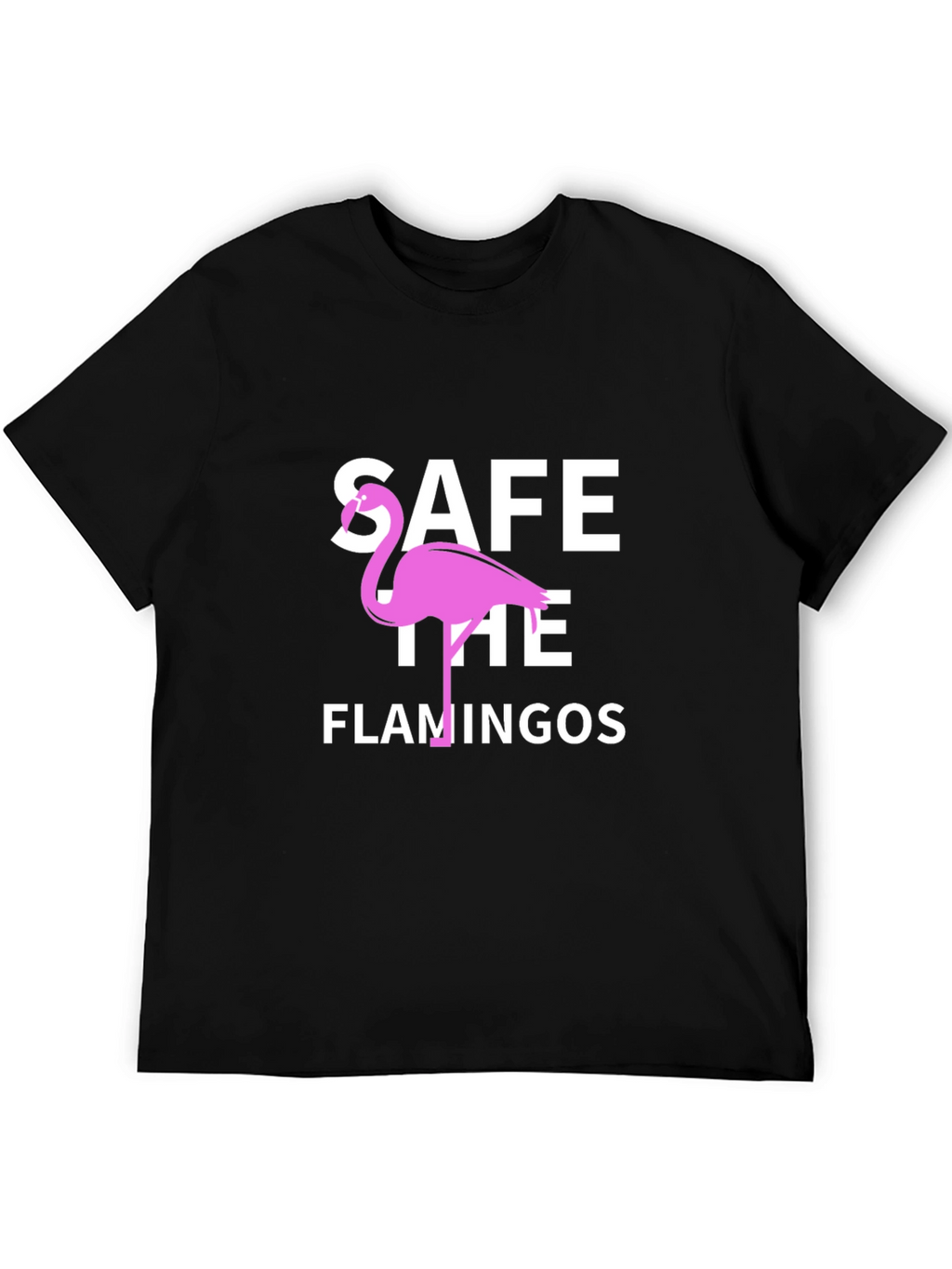 Save the Flamingos Graphic T-Shirt