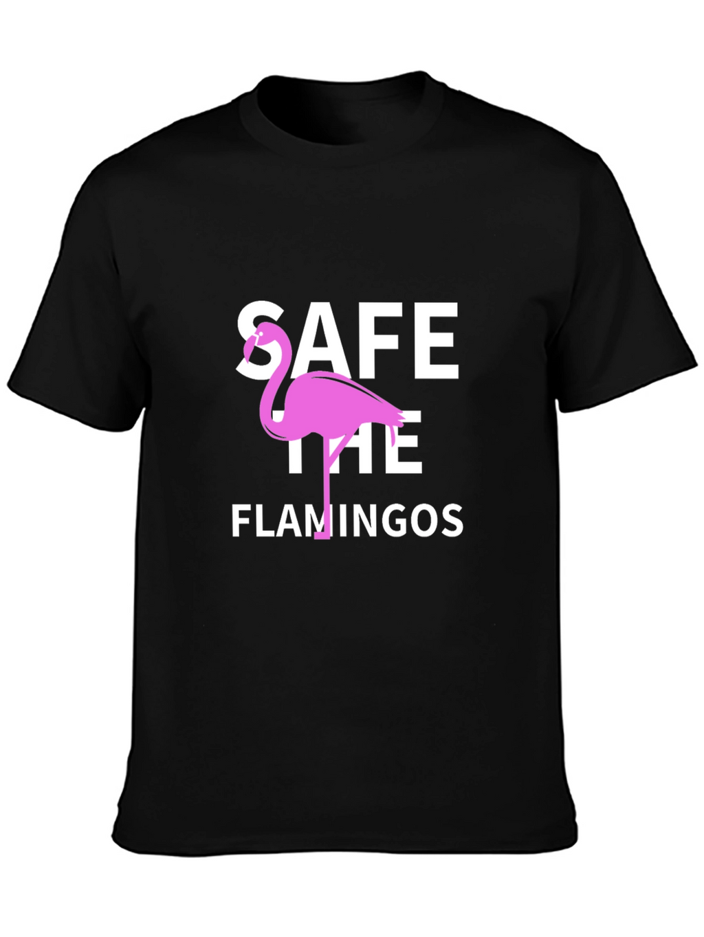 Save the Flamingos Graphic T-Shirt