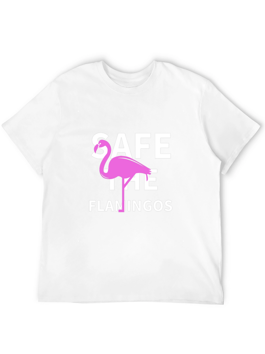 Save the Flamingos Graphic T-Shirt