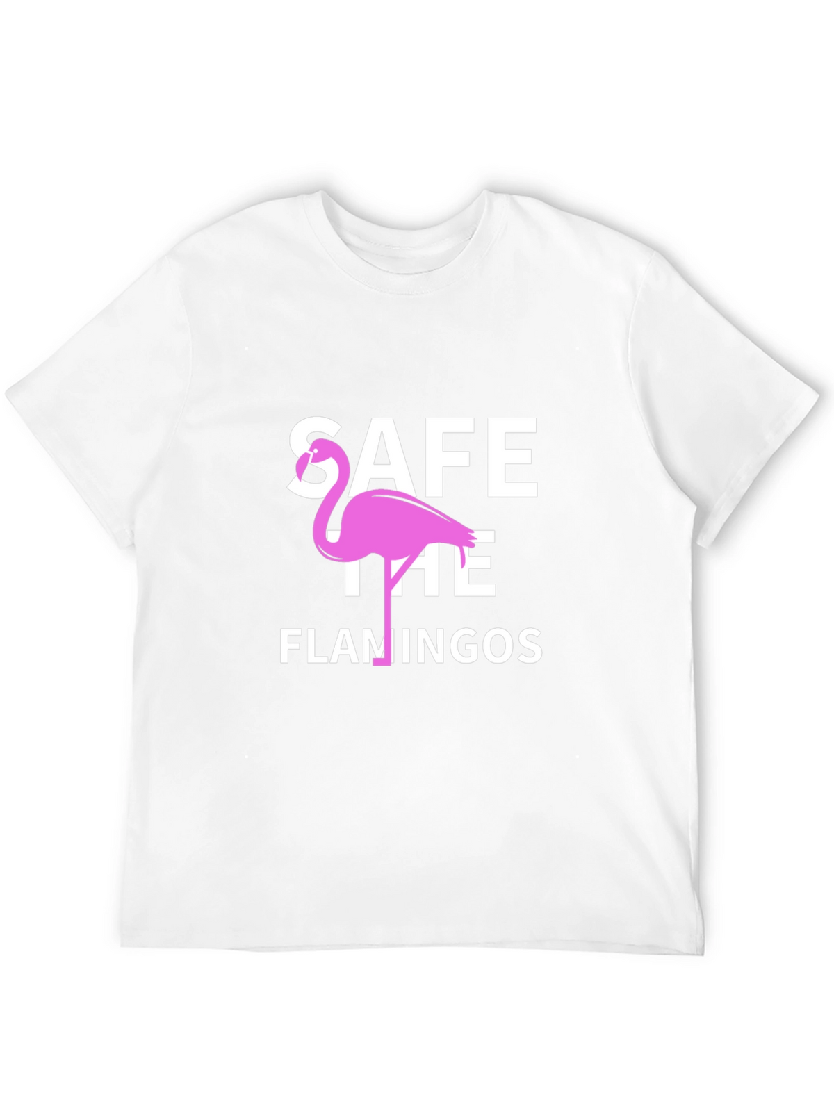 Save the Flamingos Graphic T-Shirt