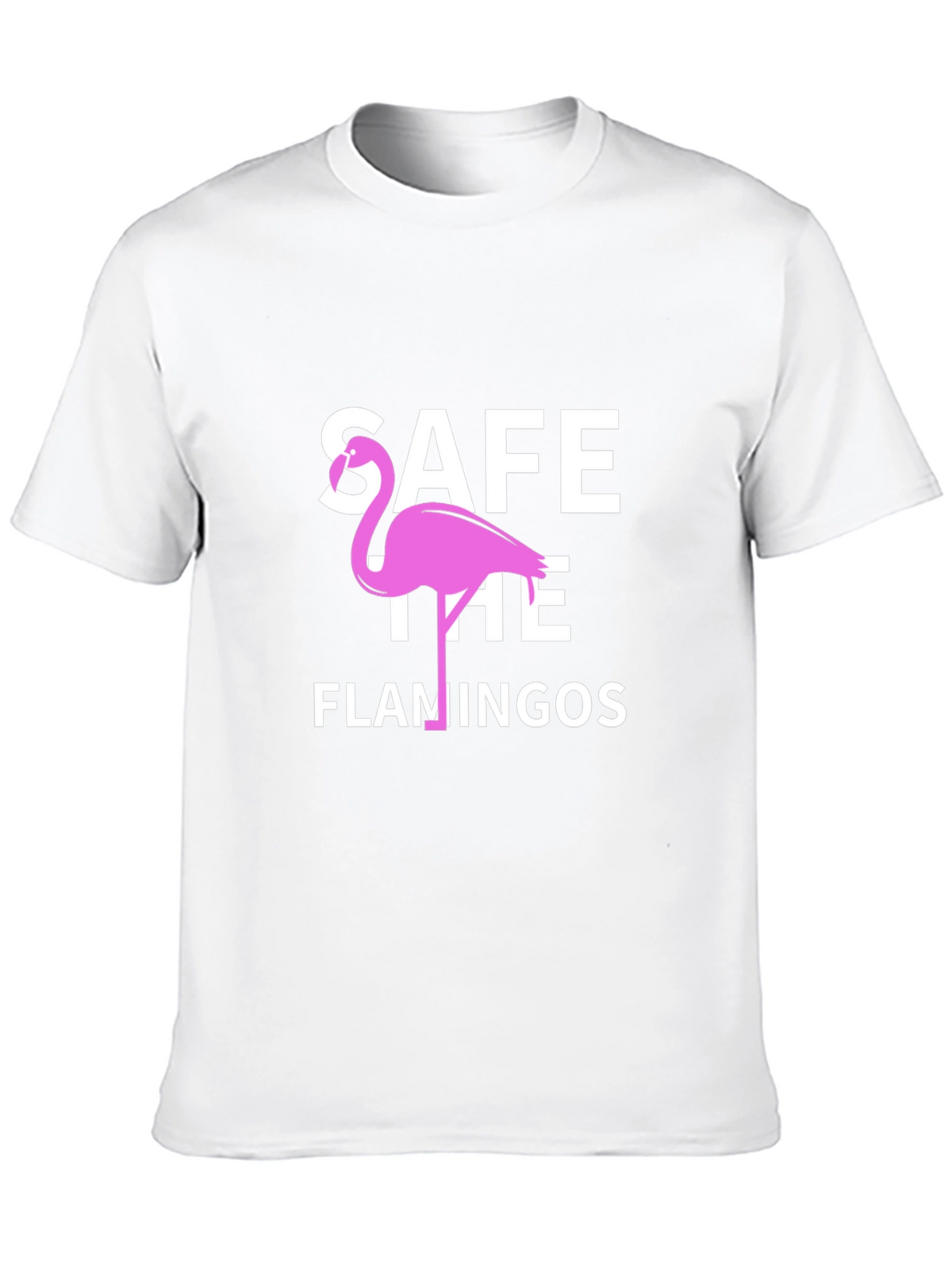 Save the Flamingos Graphic T-Shirt
