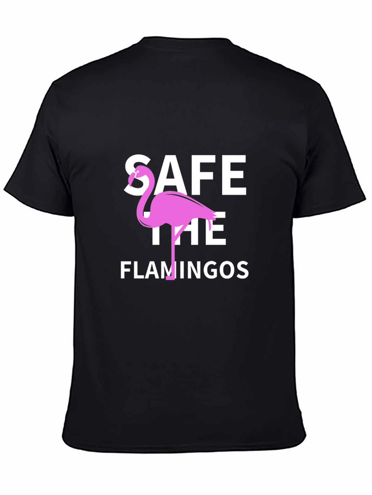 Save the Flamingos Graphic T-Shirt