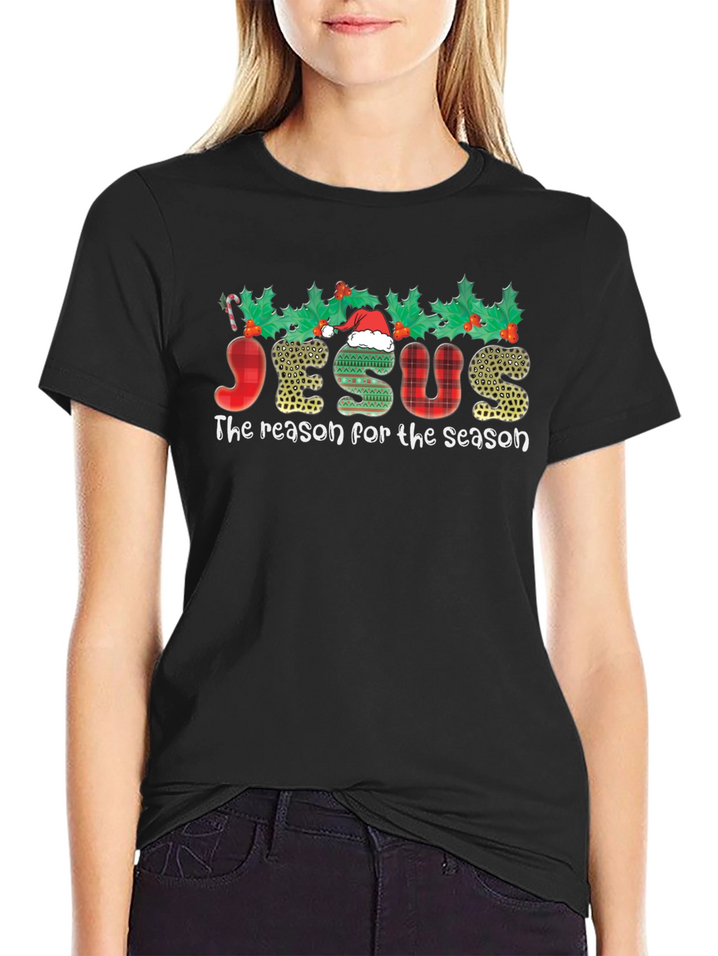 Jesus is the Reason Christmas Holiday T-Shirt