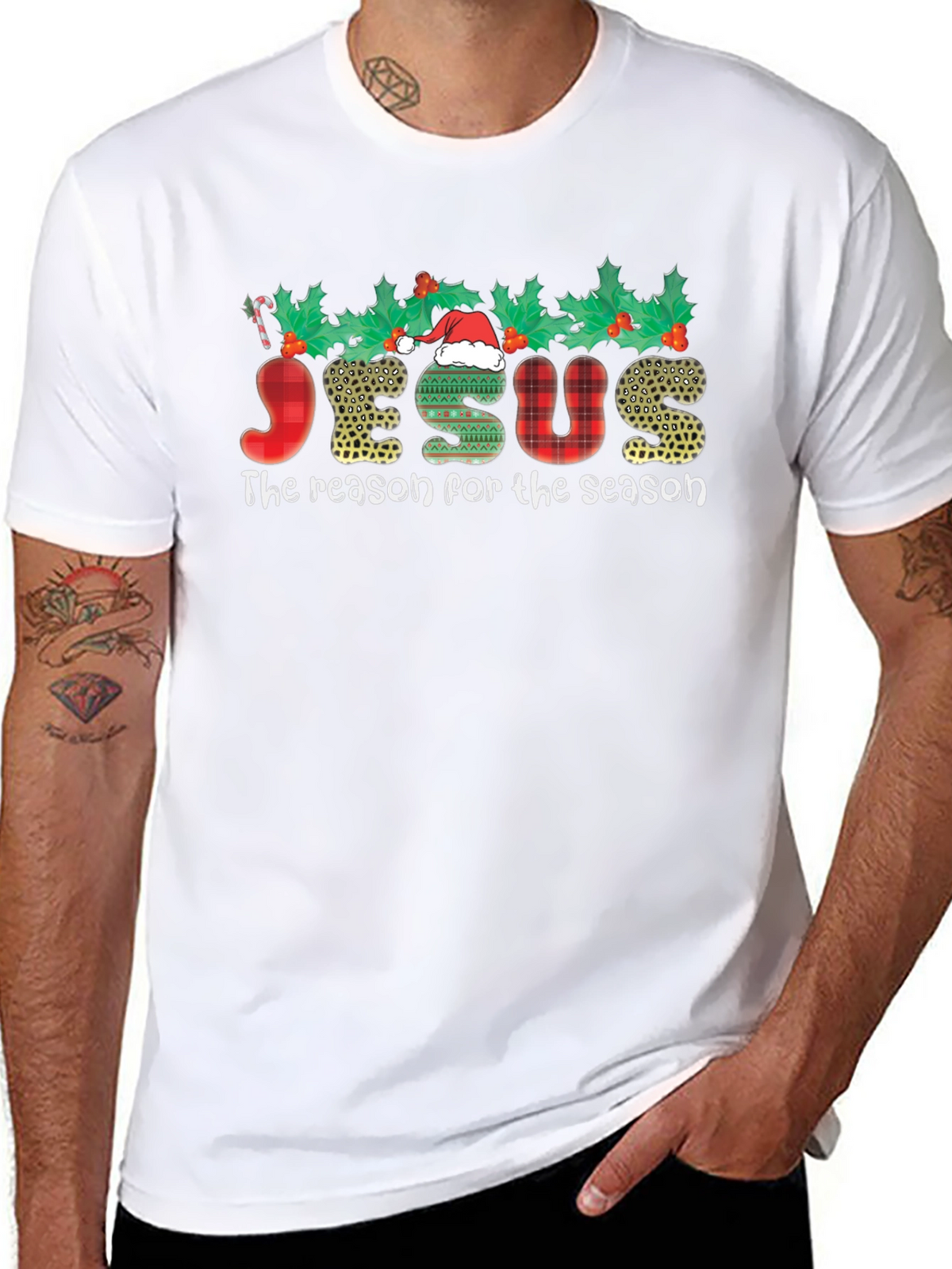 Jesus is the Reason Christmas Holiday T-Shirt