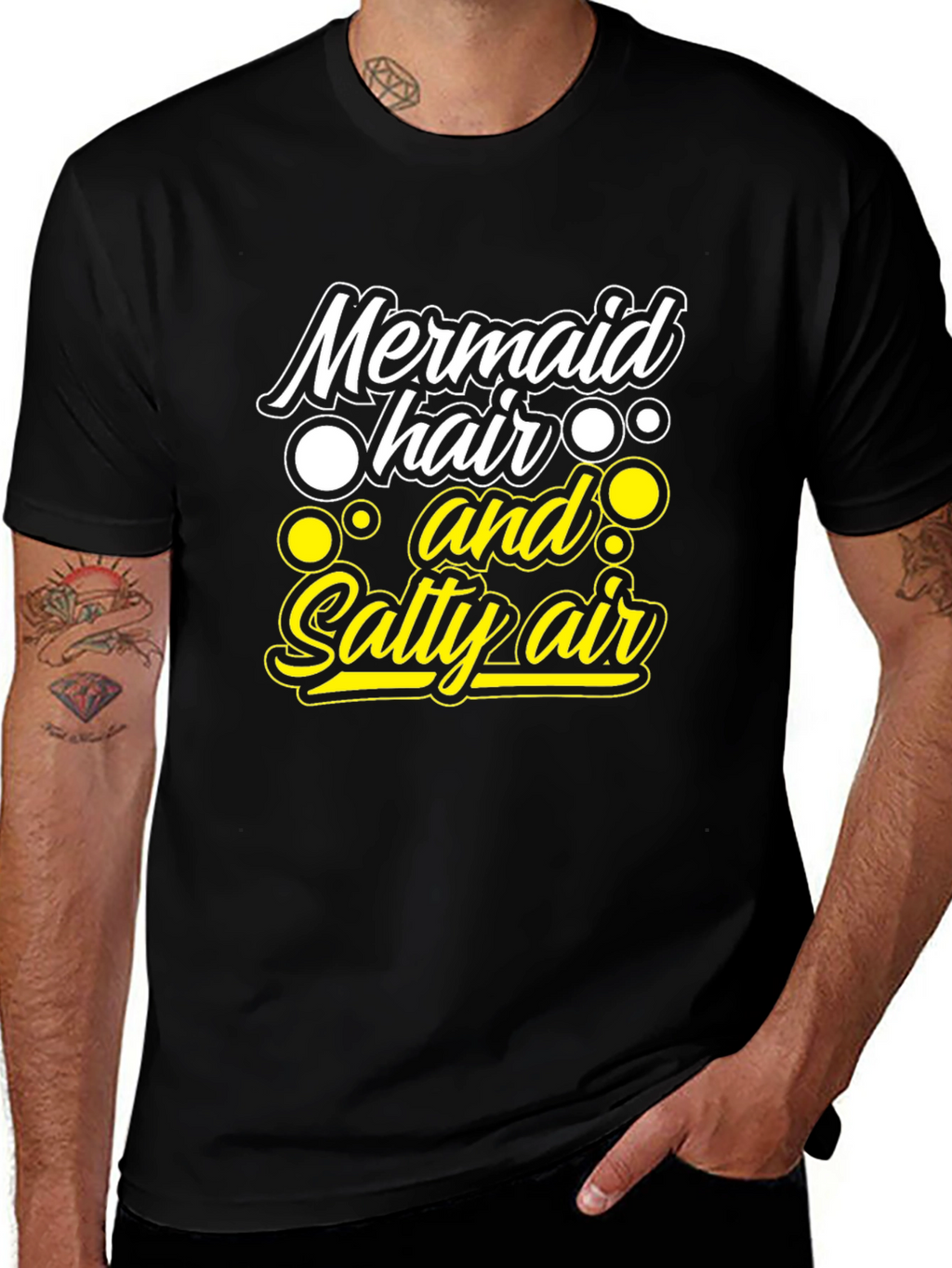 Mermaid Hair Salty Air Graphic T-Shirt