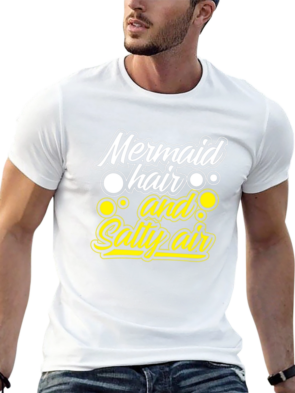 Mermaid Hair Salty Air Graphic T-Shirt