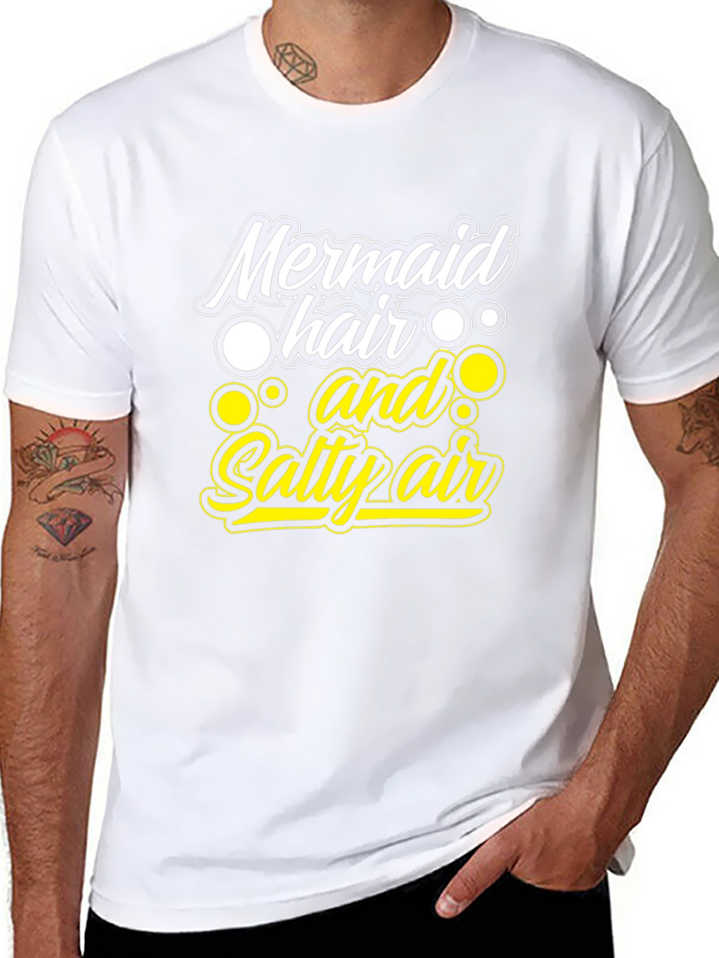 Mermaid Hair Salty Air Graphic T-Shirt