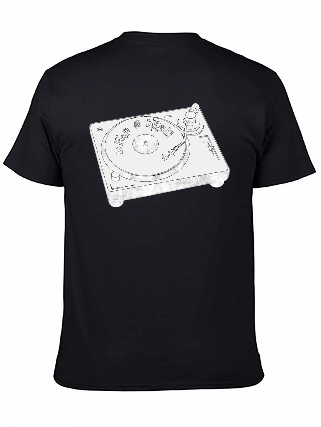 Drop a Beat DJ Turntable Graphic Tee