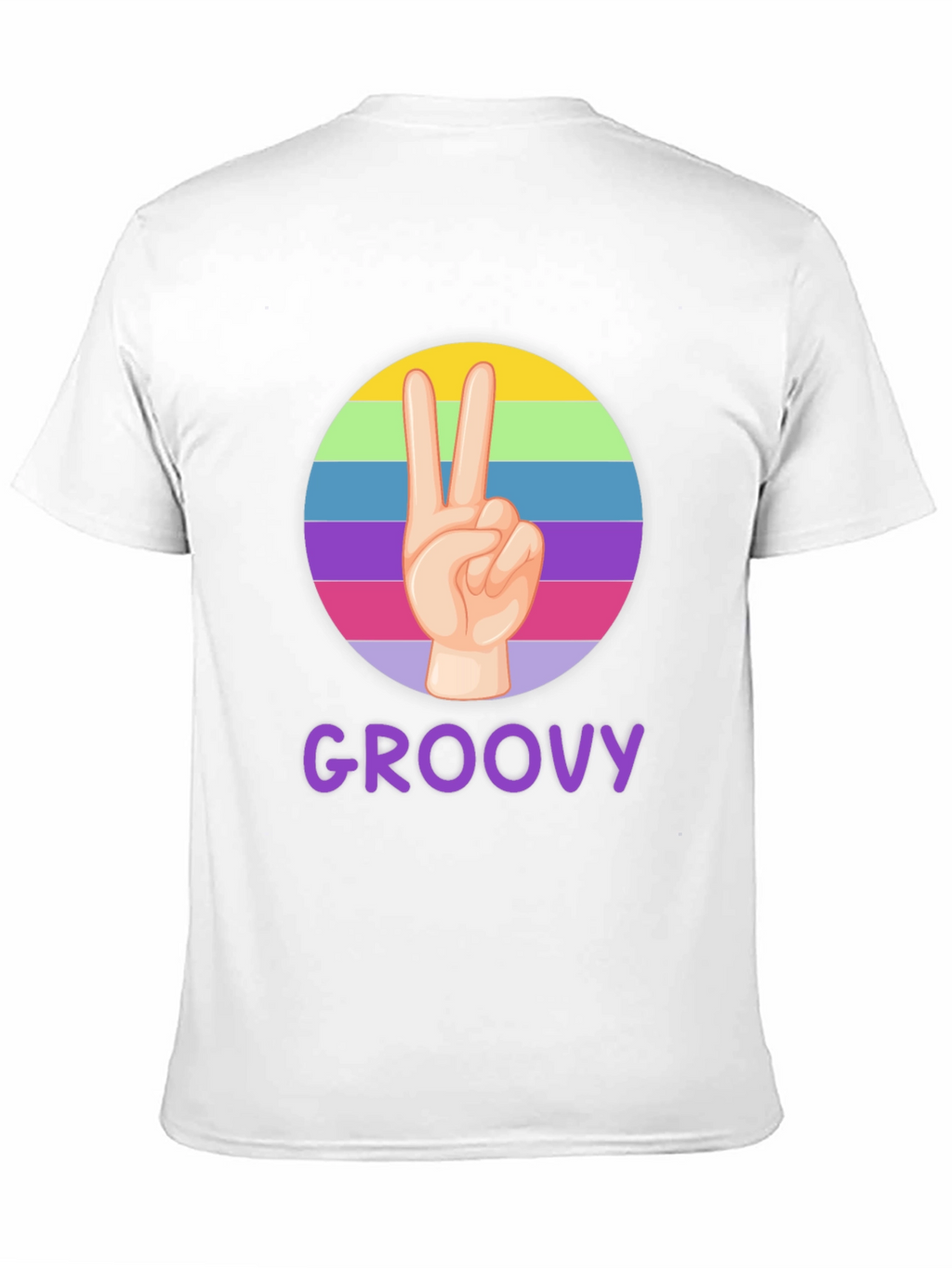 Groovy Peace Sign T-Shirt - Retro Style