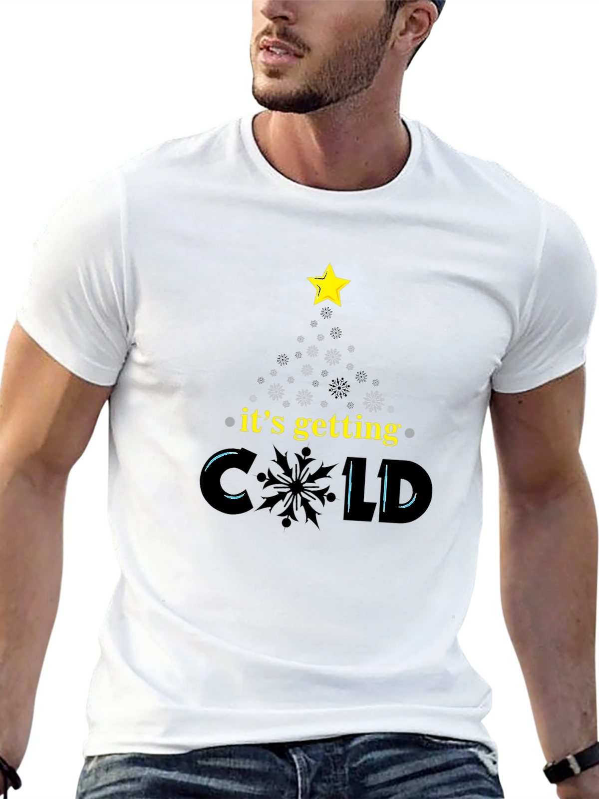 Its Getting Cold Christmas Tree T-Shirt