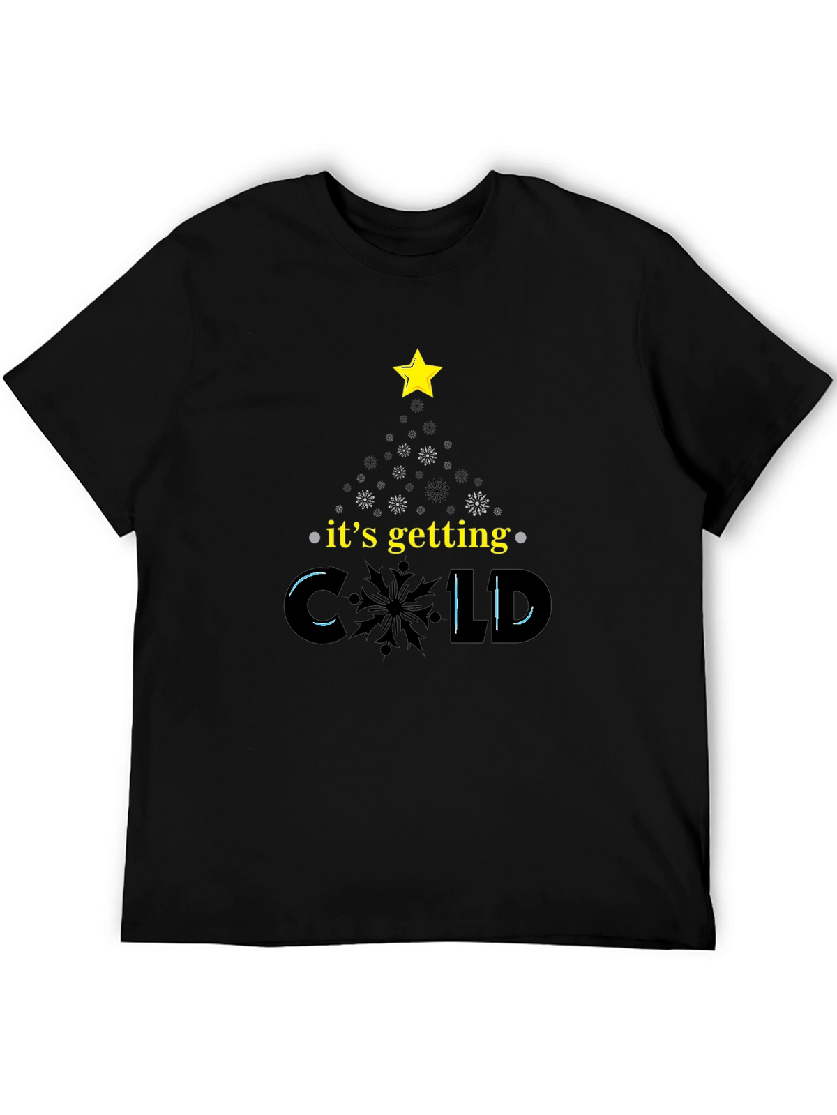 Its Getting Cold Christmas Tree T-Shirt