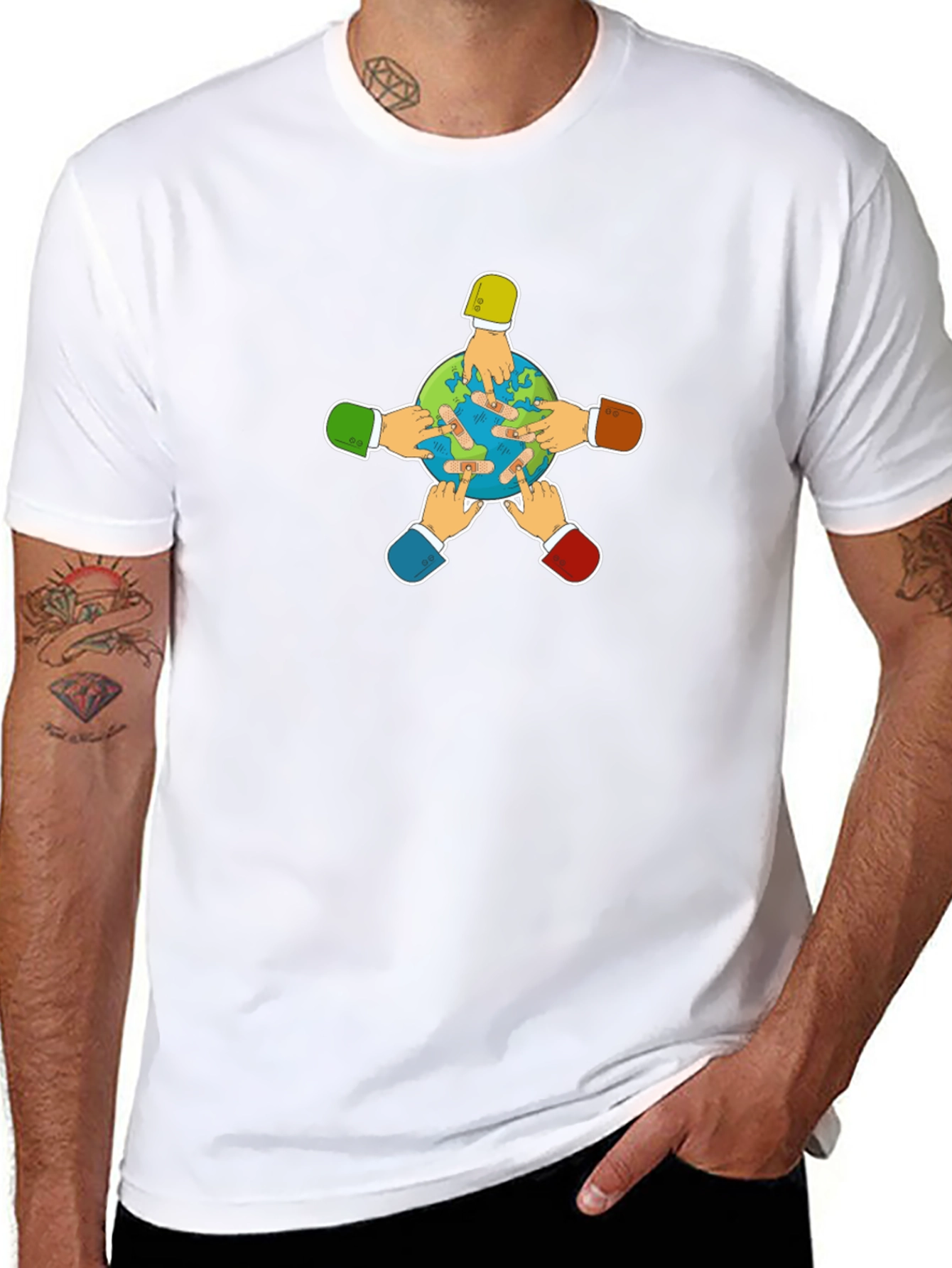 Unity Earth Graphic Tee