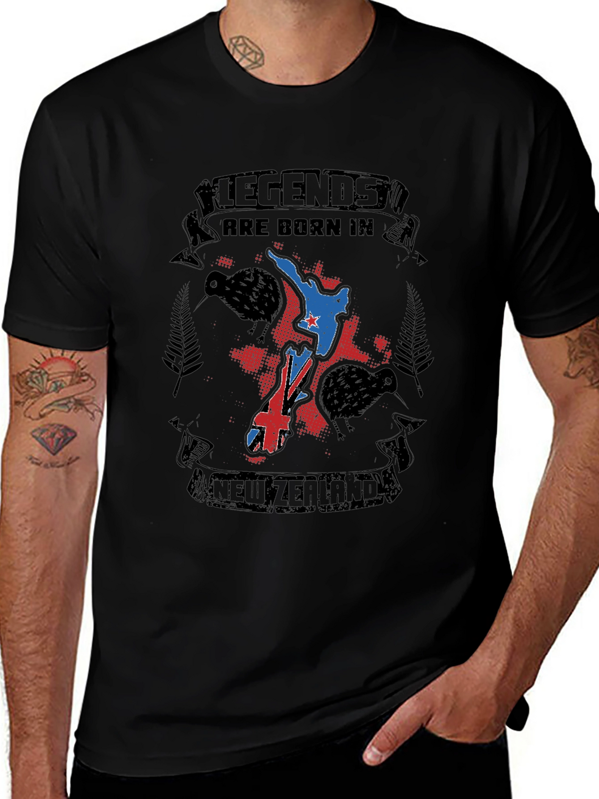 Legends Born in New Zealand T-Shirt