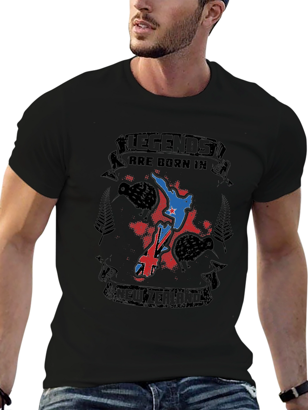 Legends Born in New Zealand T-Shirt
