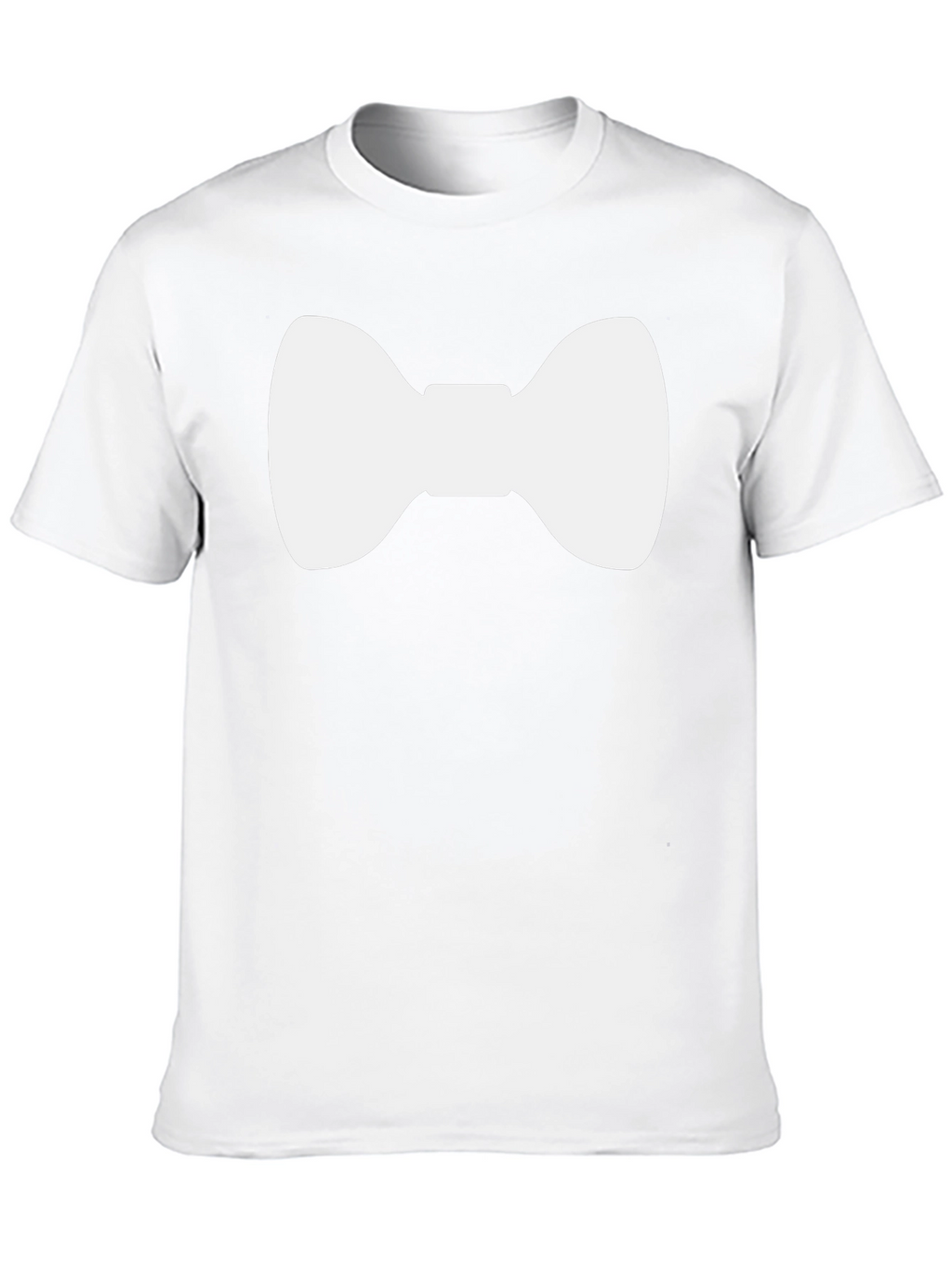 Bow Tie Graphic Tee - Stylish Casual Wear