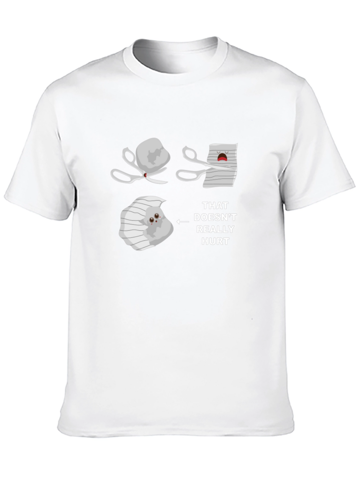 Rock Paper Scissors T-Shirt - Funny Graphic Tee