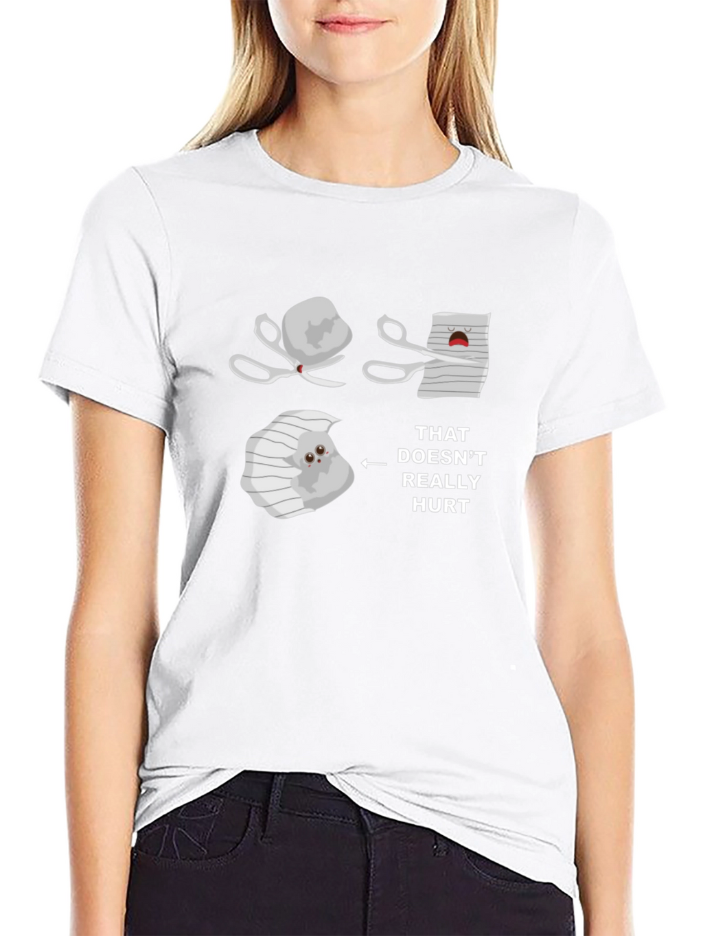 Rock Paper Scissors T-Shirt - Funny Graphic Tee