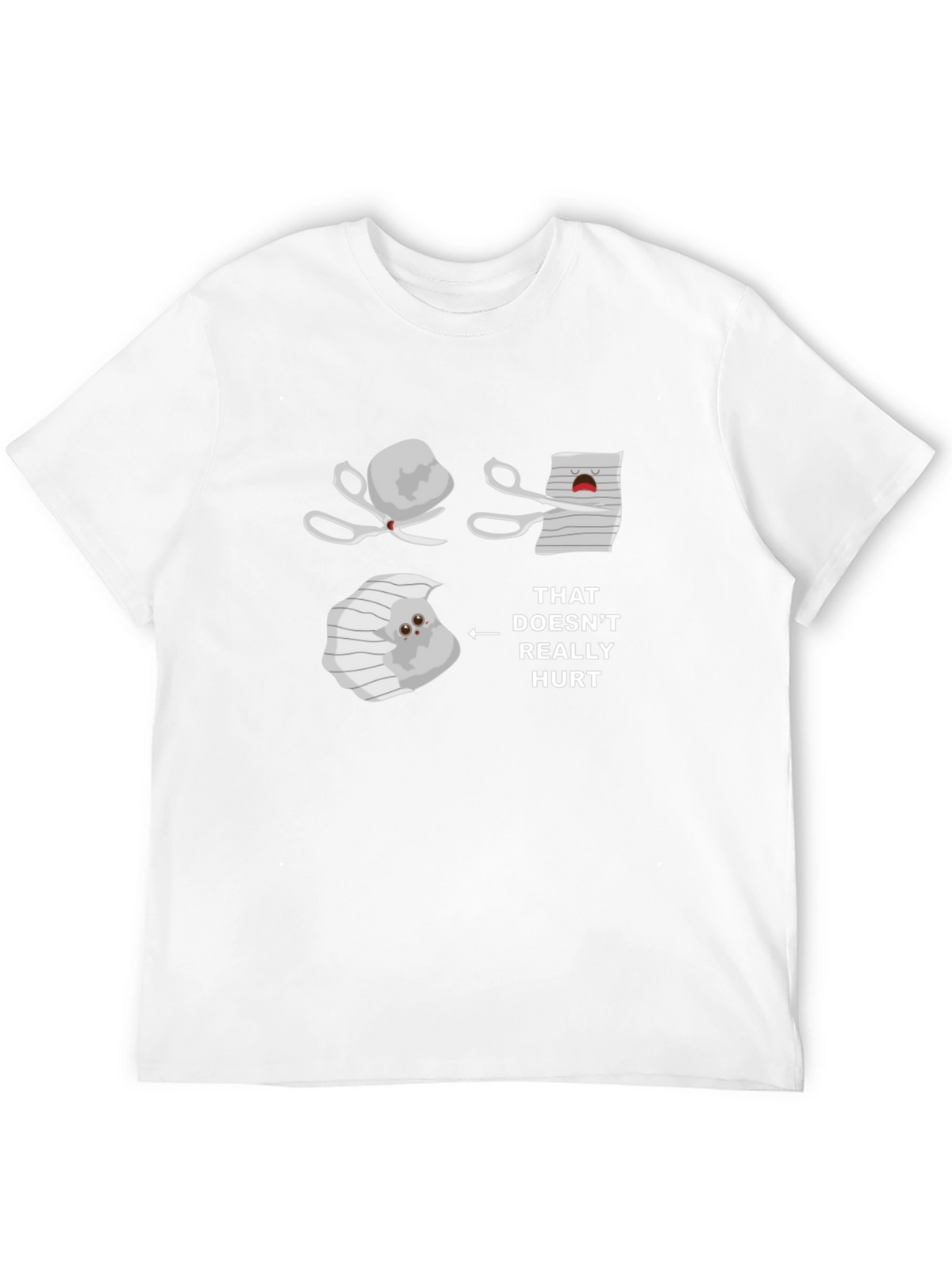 Rock Paper Scissors T-Shirt - Funny Graphic Tee