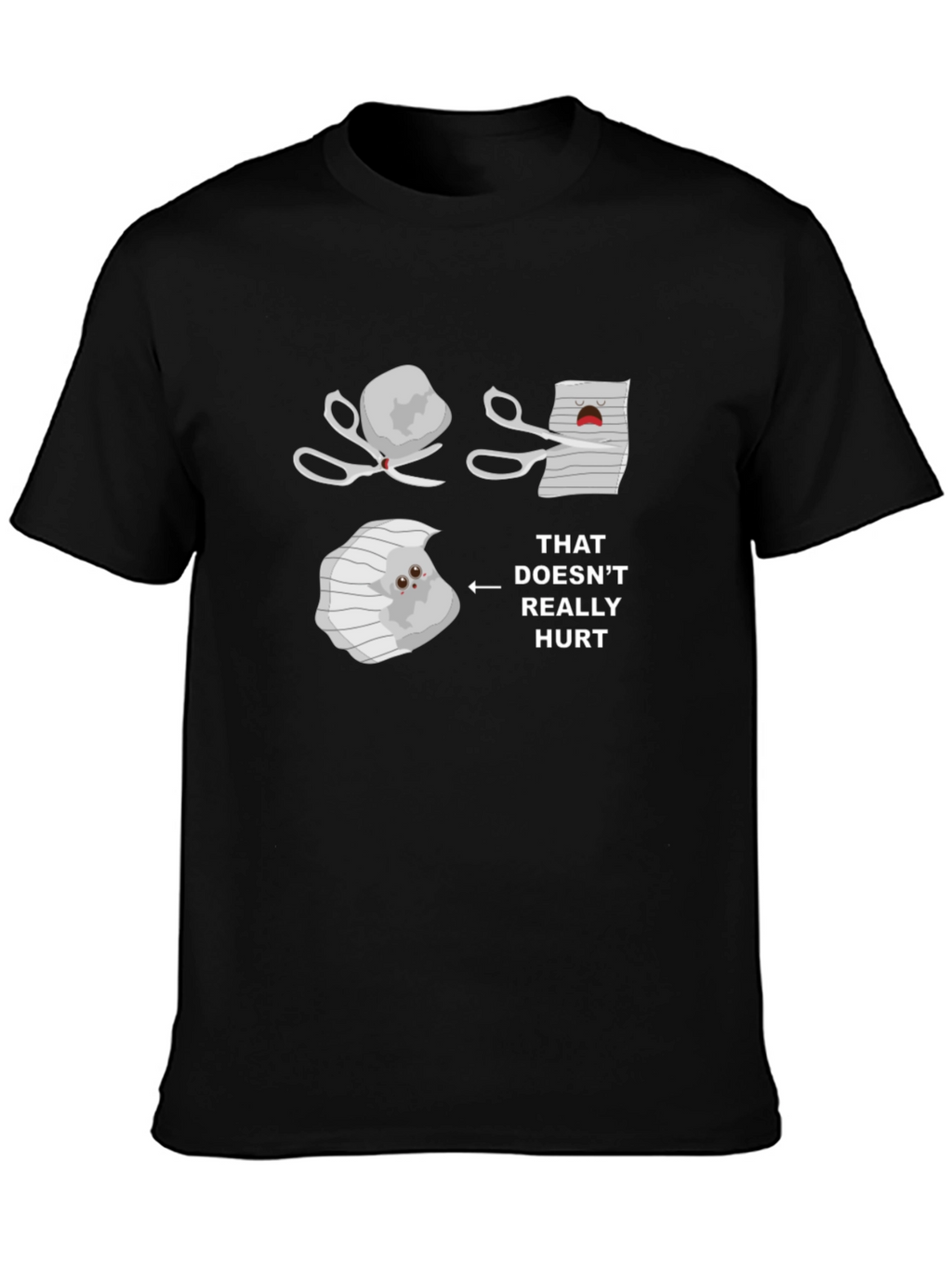 Rock Paper Scissors T-Shirt - Funny Graphic Tee