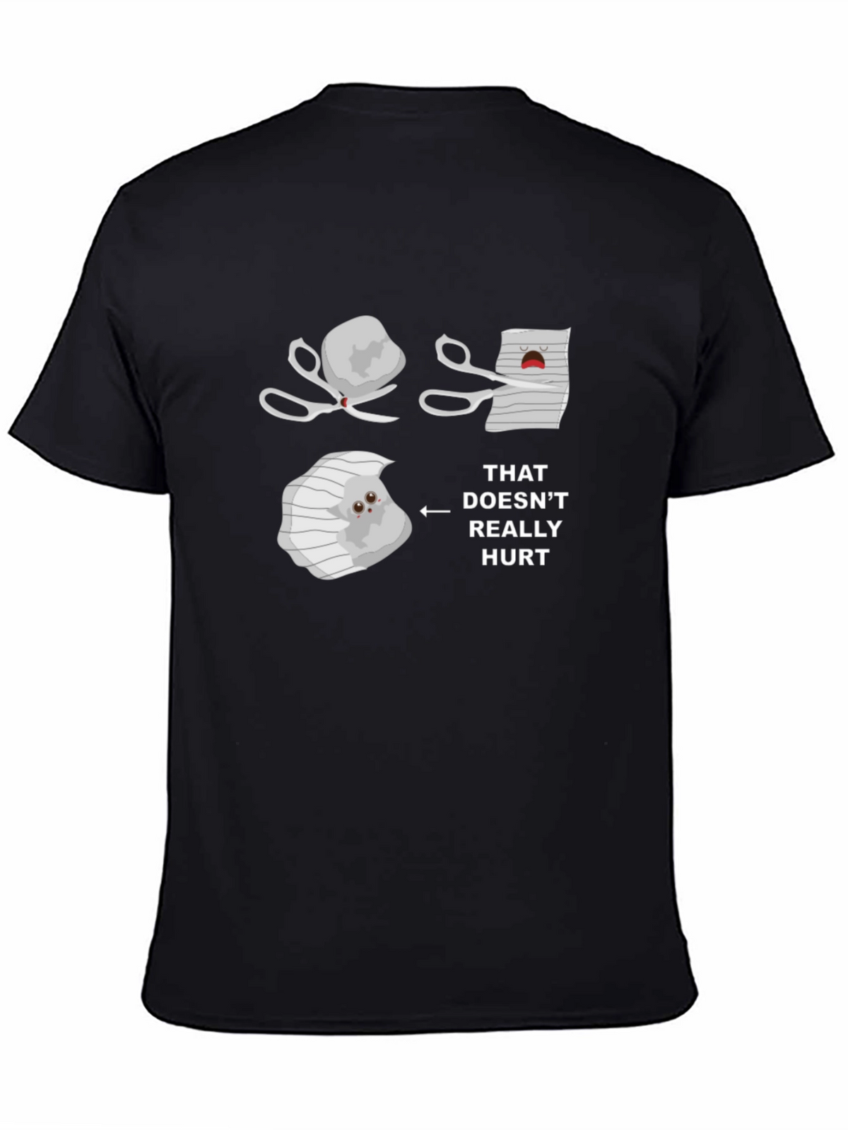 Rock Paper Scissors T-Shirt - Funny Graphic Tee
