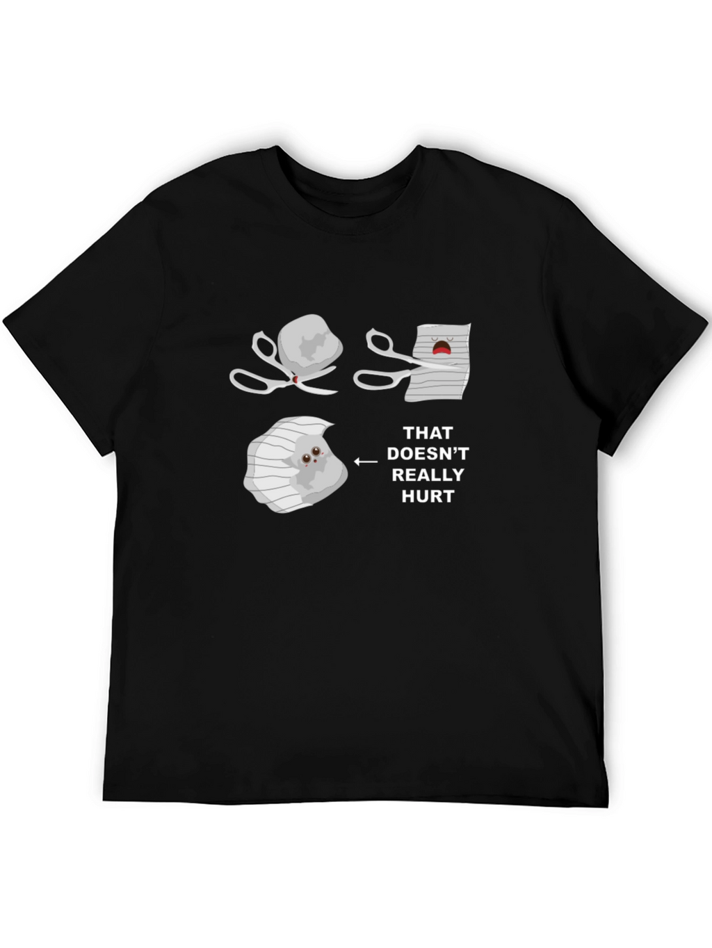 Rock Paper Scissors T-Shirt - Funny Graphic Tee