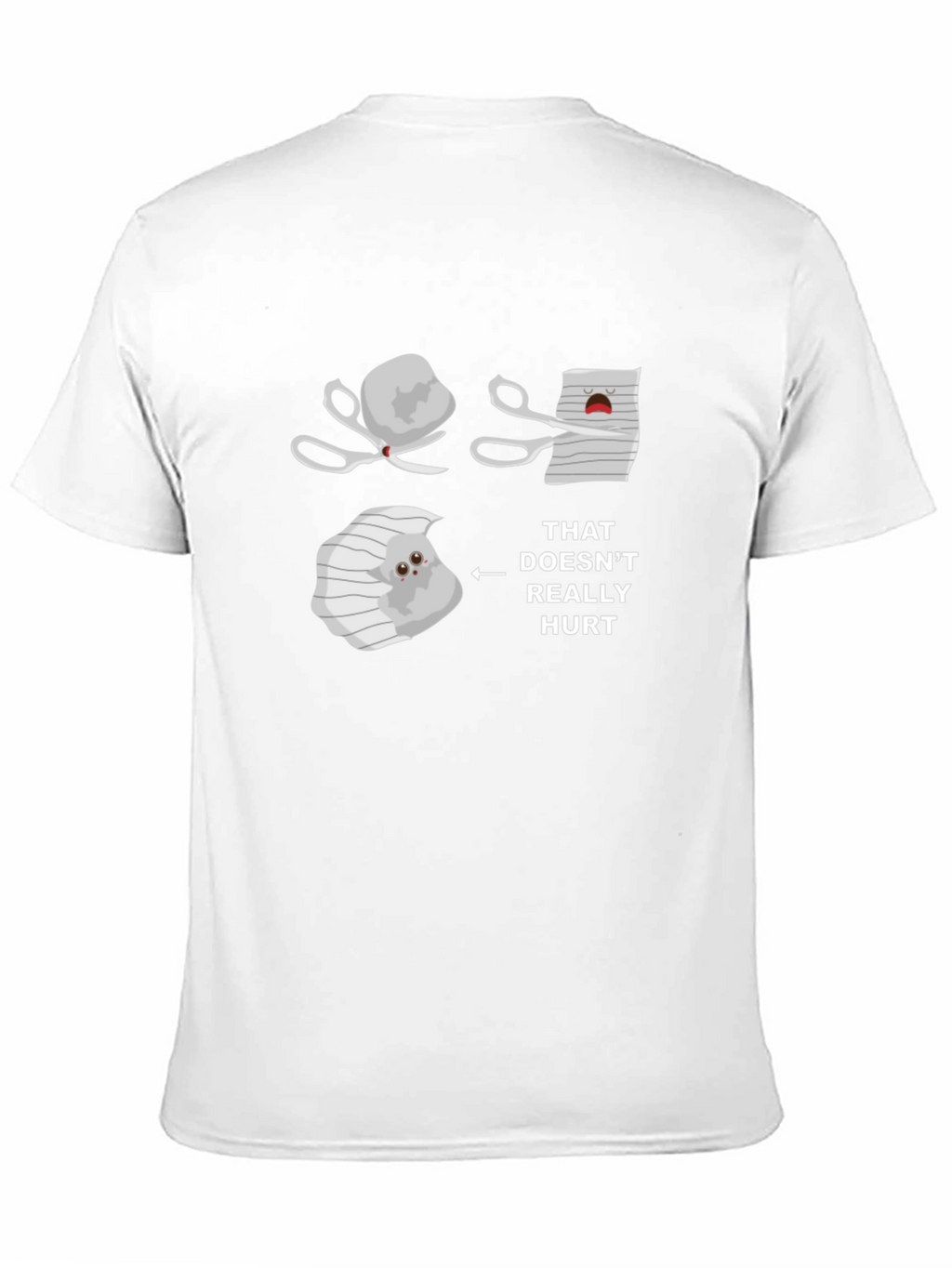 Rock Paper Scissors T-Shirt - Funny Graphic Tee