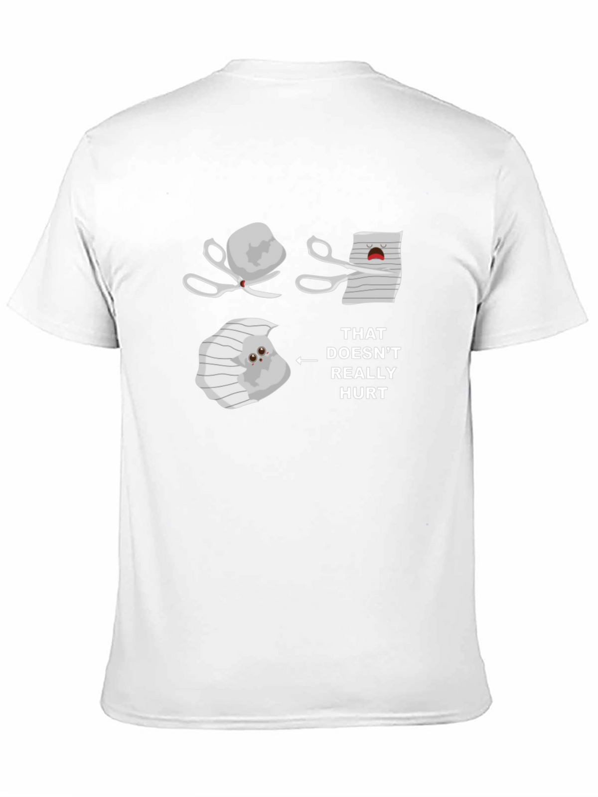 Rock Paper Scissors T-Shirt - Funny Graphic Tee