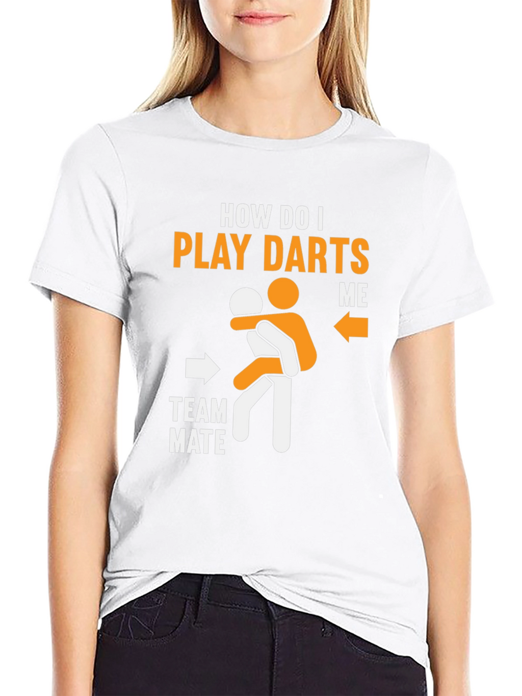 Funny Dart T-Shirt - How Do I Play Darts?