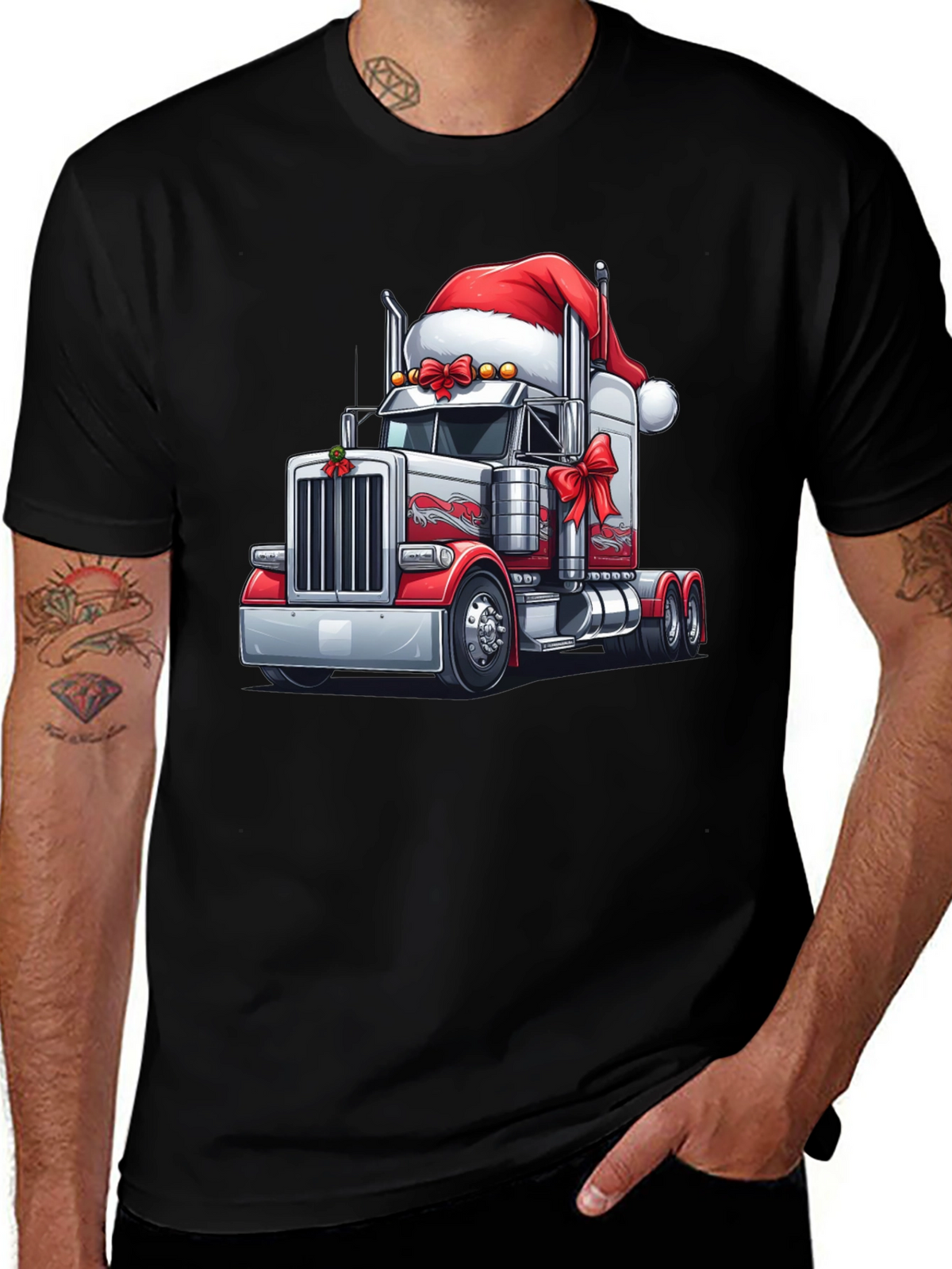 Christmas Trucker T-Shirt