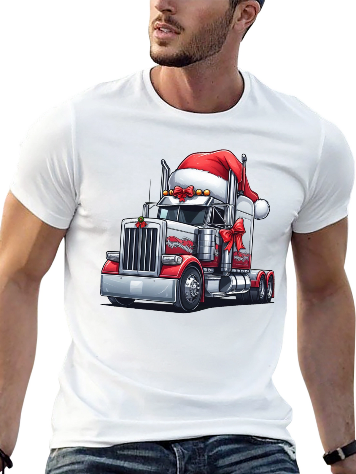 Christmas Trucker T-Shirt