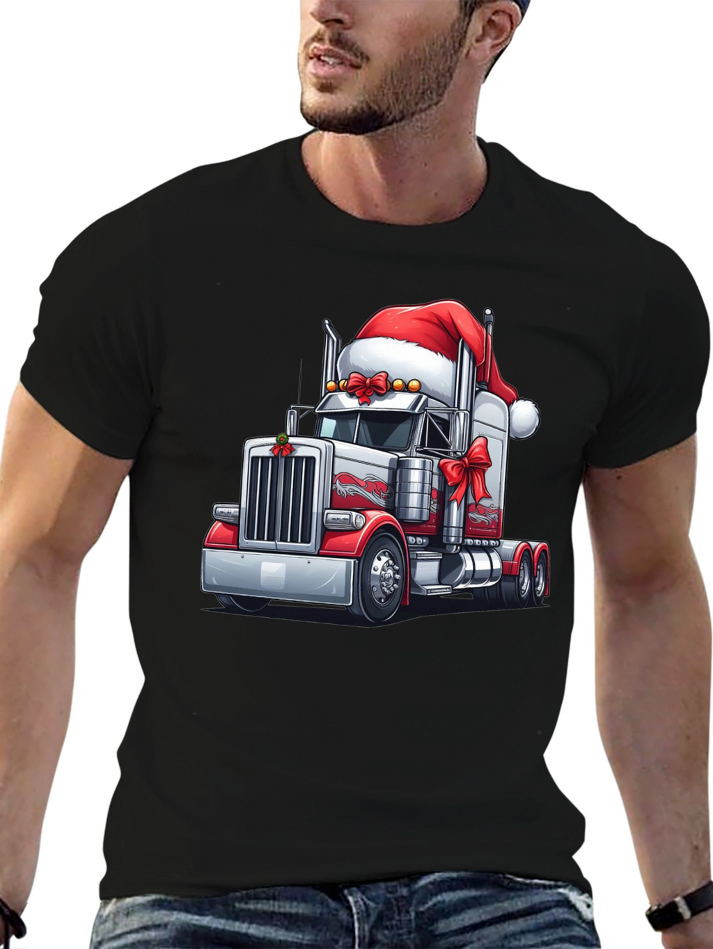 Christmas Trucker T-Shirt